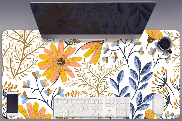 Bureau mat Pastel meadow