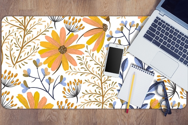 Bureau mat Pastel meadow