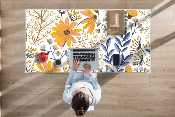 Bureau mat Pastel meadow