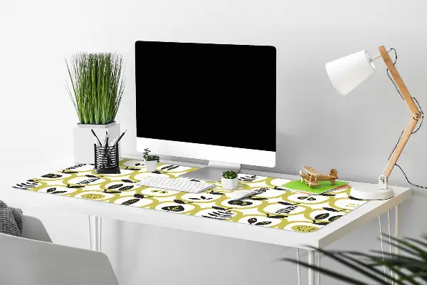 Bureau onderlegger Appels patroon
