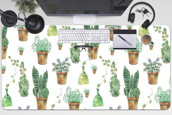 Bureaumat Geschilderde cacti