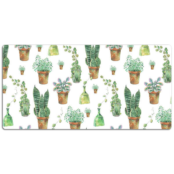 Bureaumat Geschilderde cacti