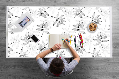Bureau onderlegger Bladeren zonder kleur