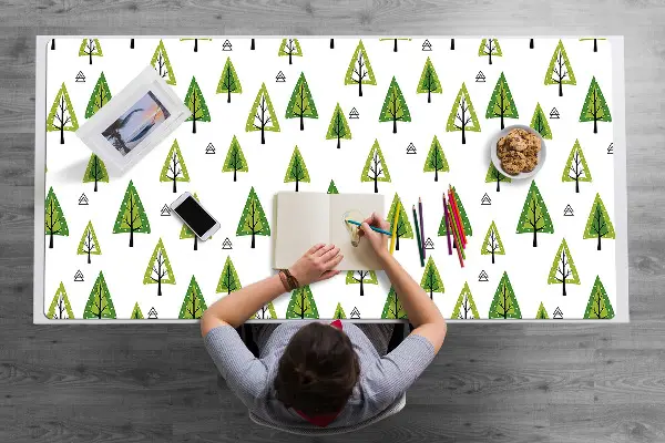 Bureaumat Driehoekige bomen