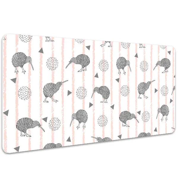 Bureaumat Patroon vogels kiwi