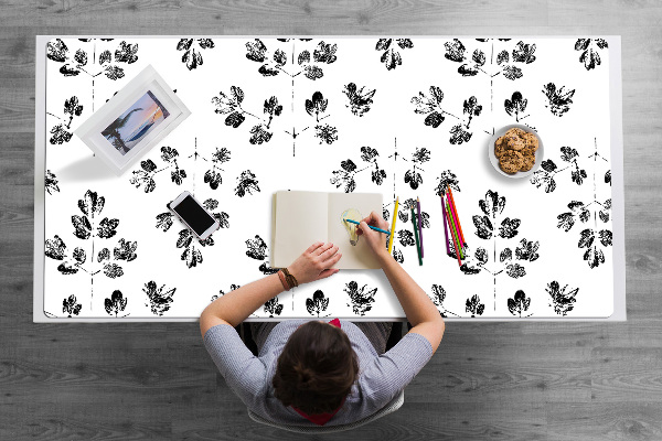 Bureau mat Zwart -wit patroon
