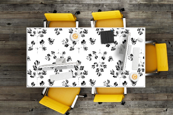 Bureau mat Zwart -wit patroon