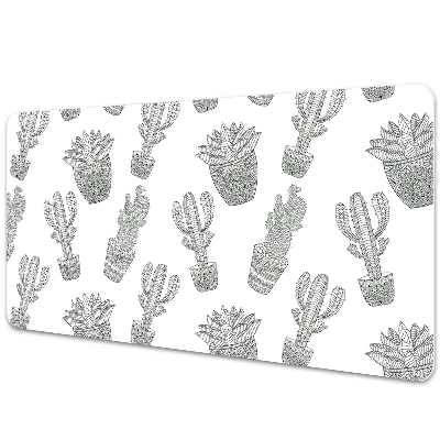 Bureau onderlegger Mexicaanse cactussen