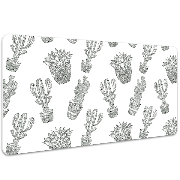 Bureau onderlegger Mexicaanse cactussen