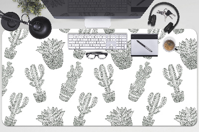 Bureau onderlegger Mexicaanse cactussen
