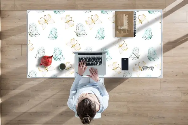 Bureau onderlegger Vlinders
