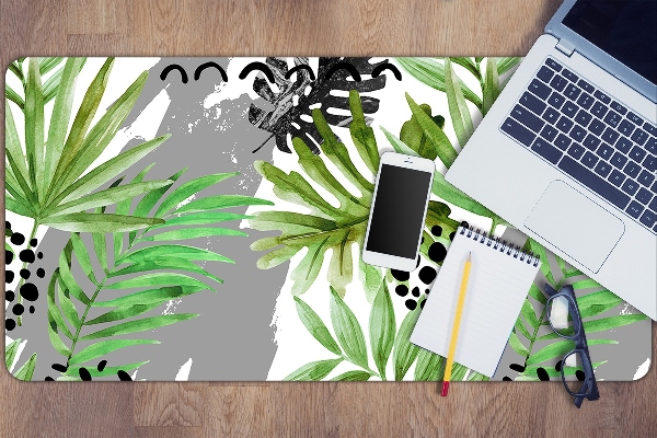 Bureau mat Tropische bladeren