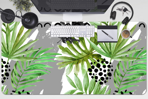 Bureau mat Tropische bladeren