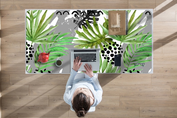 Bureau mat Tropische bladeren