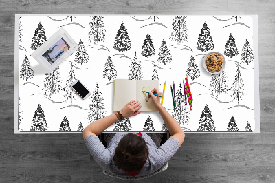 Bureaumat Winter kerstboom