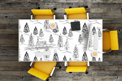 Bureaumat Winter kerstboom