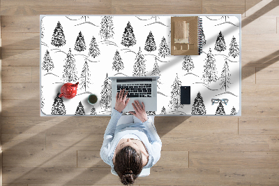 Bureaumat Winter kerstboom