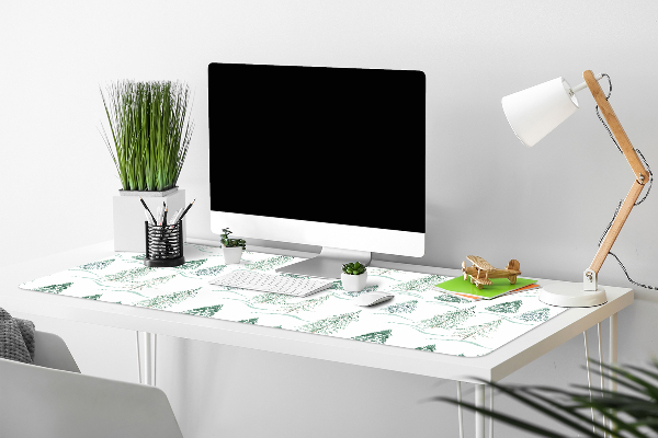 Bureau onderlegger Winter kerstboom