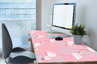 Bureau onderlegger Flamingos