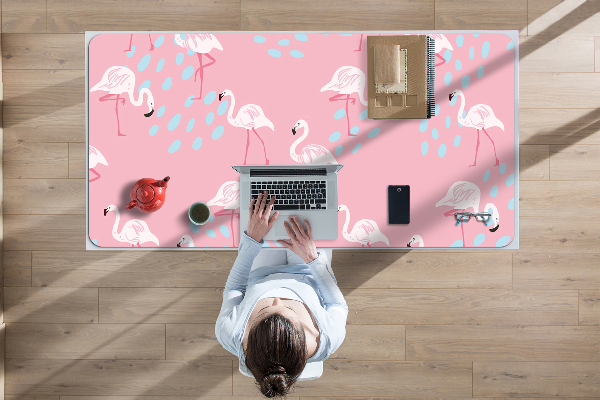 Bureau onderlegger Flamingos