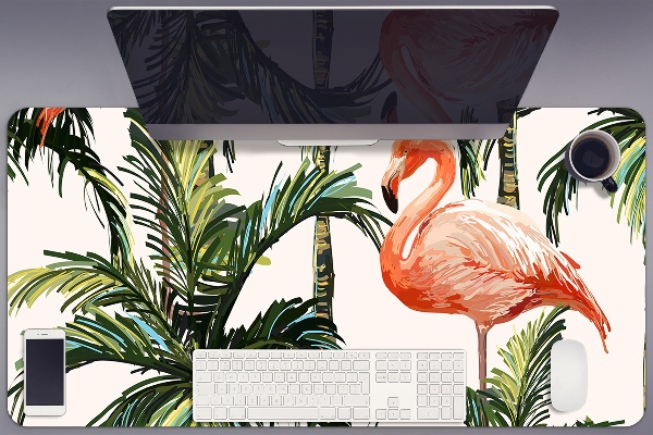 Bureau onderlegger Flamingos