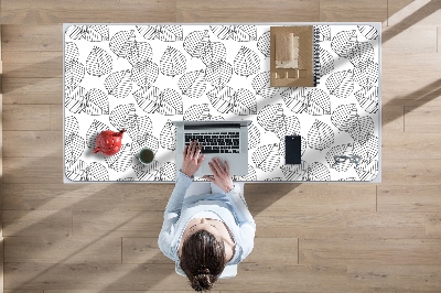 Bureau mat Patroonbladeren