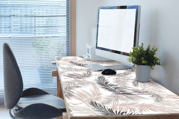 Bureaumat Palm bladeren