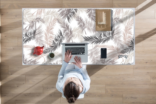 Bureaumat Palm bladeren