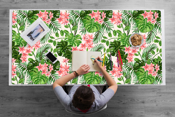 Bureau onderlegger Hibiscus