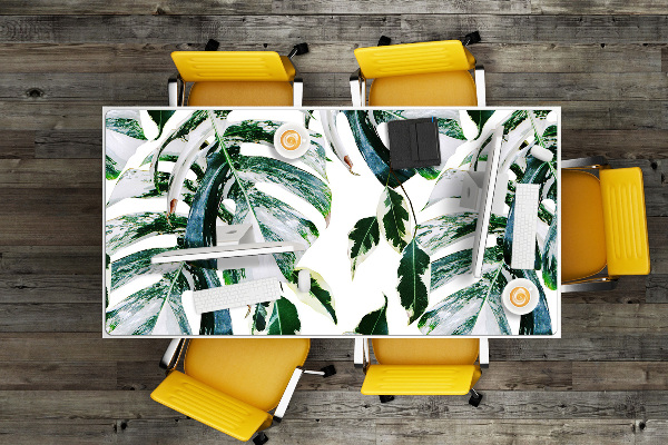 Bureau onderlegger Palm bladeren