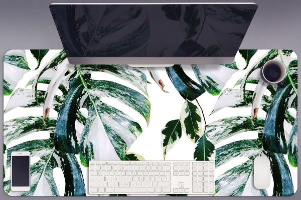 Bureau onderlegger Palm bladeren