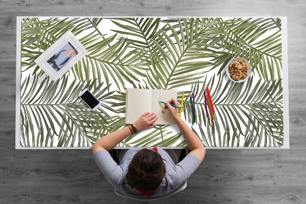 Bureau mat Exotische bladeren