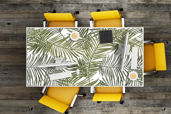 Bureau mat Exotische bladeren
