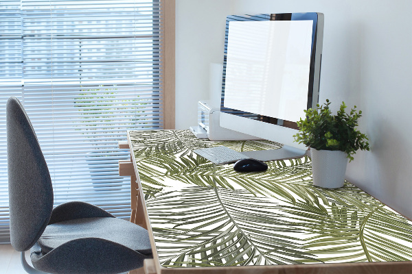 Bureau mat Exotische bladeren