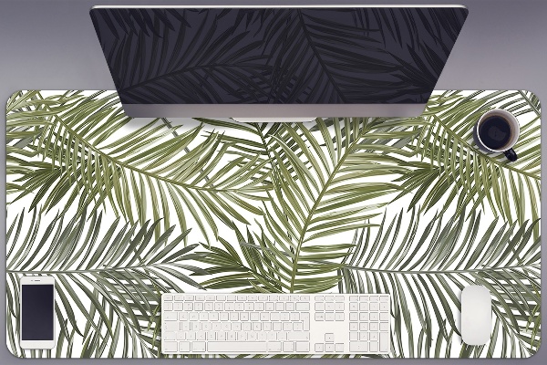 Bureau mat Exotische bladeren