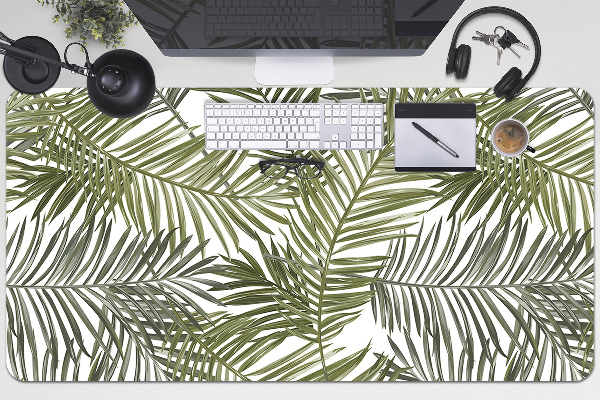 Bureau mat Exotische bladeren