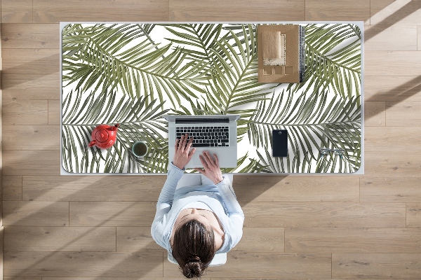 Bureau mat Exotische bladeren