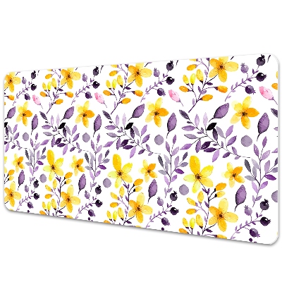 Bureau mat Abstracte bloemen