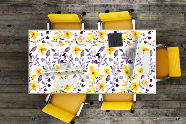 Bureau mat Abstracte bloemen