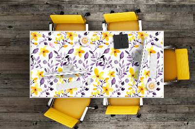 Bureau mat Abstracte bloemen
