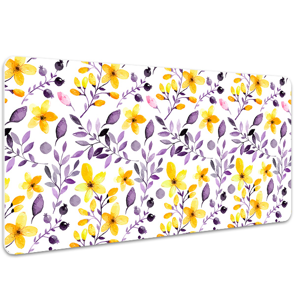 Bureau mat Abstracte bloemen
