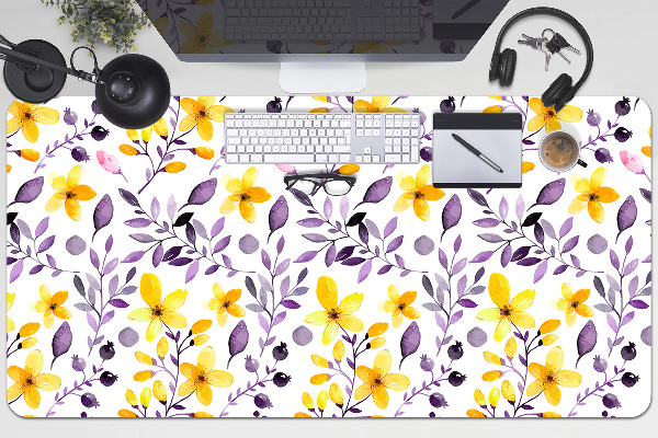 Bureau mat Abstracte bloemen