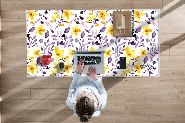 Bureau mat Abstracte bloemen