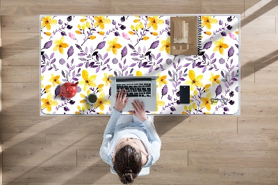 Bureau mat Abstracte bloemen