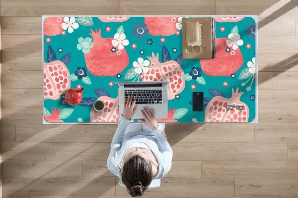 Bureau mat Granaat