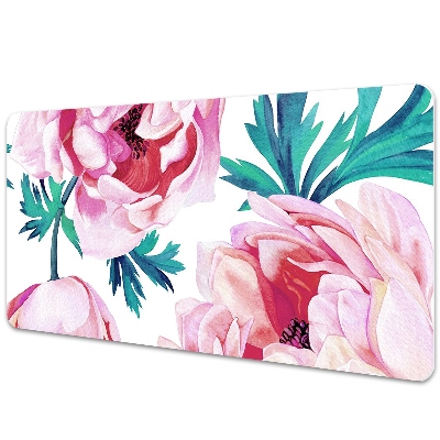 Bureau mat Poppy seed flower