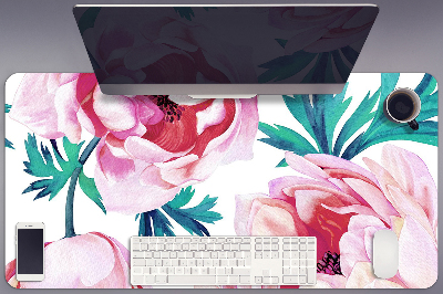 Bureau mat Poppy seed flower