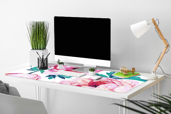 Bureau mat Poppy seed flower