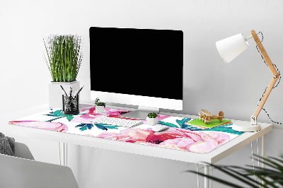 Bureau mat Poppy seed flower