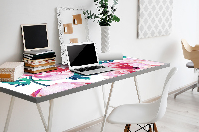 Bureau mat Poppy seed flower